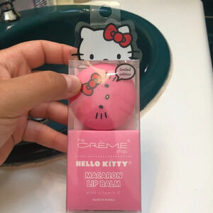 NIB HELLO KITTY MACARON LIP BALM